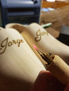 Engraved Wooden Shoes, Get your name on your Clogs
