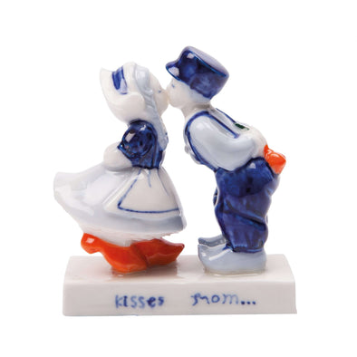 Delft Blue Kissing Couple (10 cm)