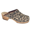 Leopard Clogs