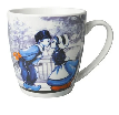 Delfts Mug Kissing Couple Small