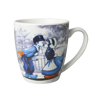 Delfts Mug Kissing Couple Small