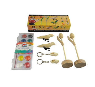 Wooden Paint Set Luxe