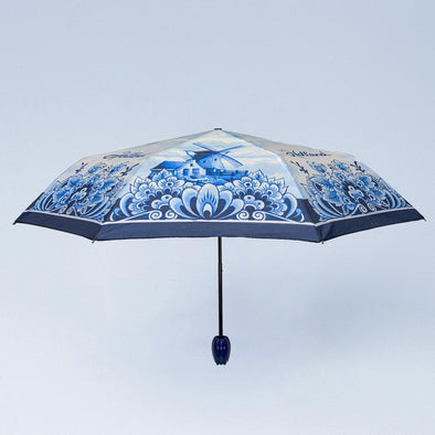 Umbrella Delft Blue Windmill