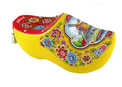 Spaarpot voor klompen, gele boer