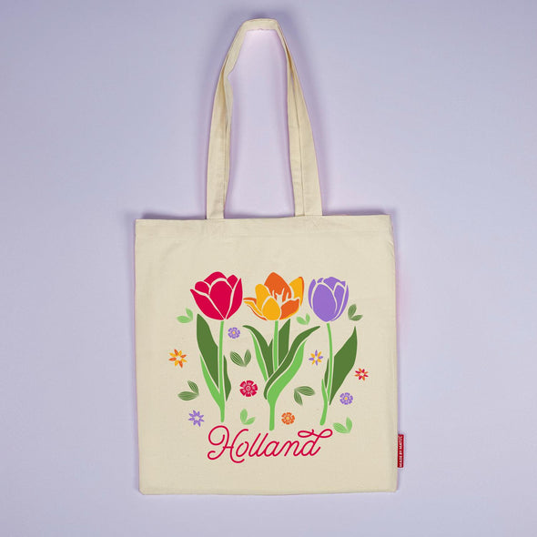 Cotton Bag 3 Tulips Holland