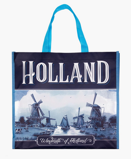 Shopper Holland Delft Blue