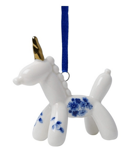 Christmas ornament balloon animal unicorn