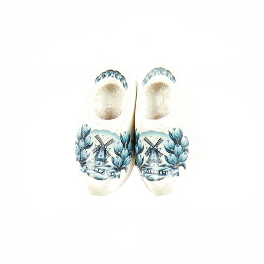 Wooden Shoes Fridge Magnet Delft Blue