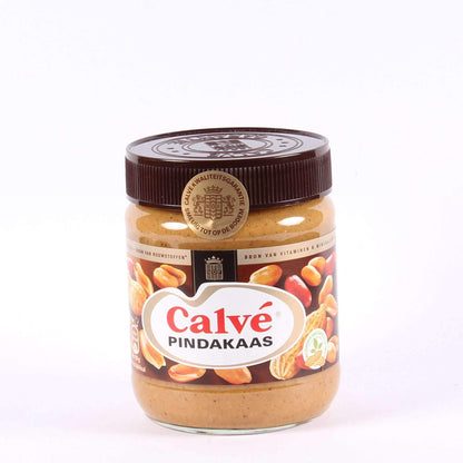 Calvé Pindakaas, Dutch Peanutbutter, Regular Jar