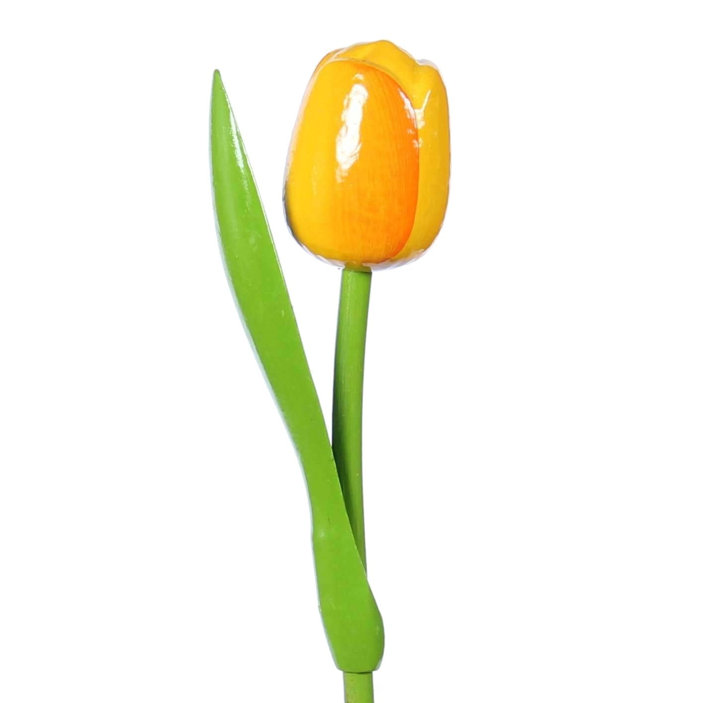 wooden tulip