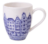 Delfts Coffee mug Canal Houses