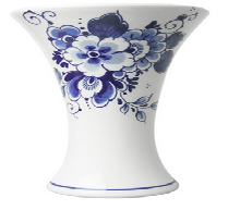 Delfts Chalice Vase Flowers Large